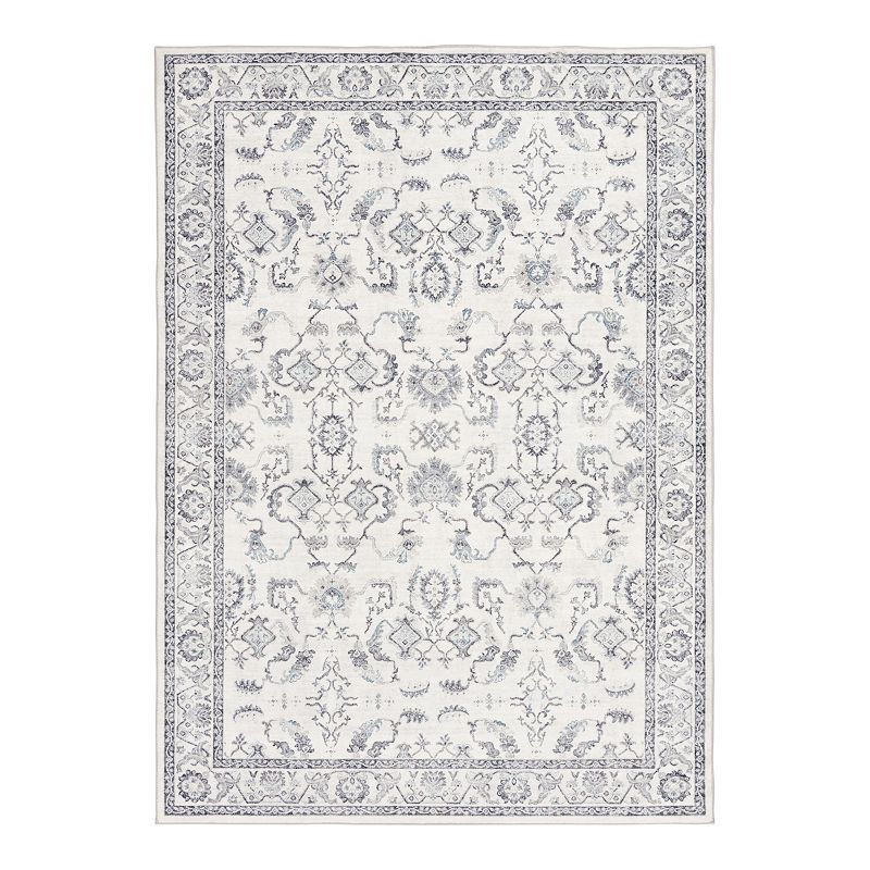 Sonoma Goods For Life Dream Step Area Rug, White, 6.5X9.5 Ft