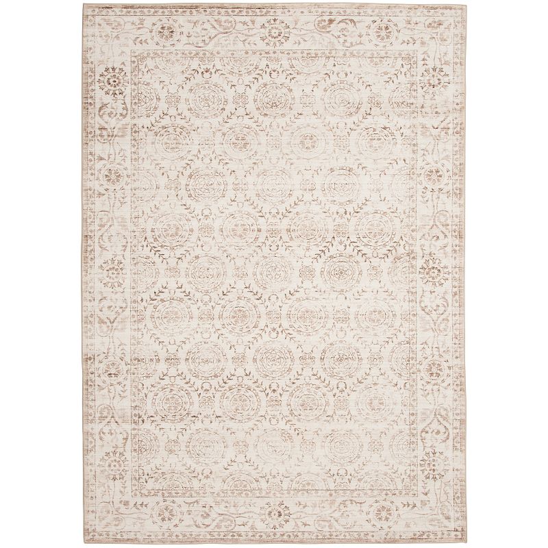 Sonoma Goods For Life Dream Step Area Rug, Beig/Green, 6.5X9.5 Ft