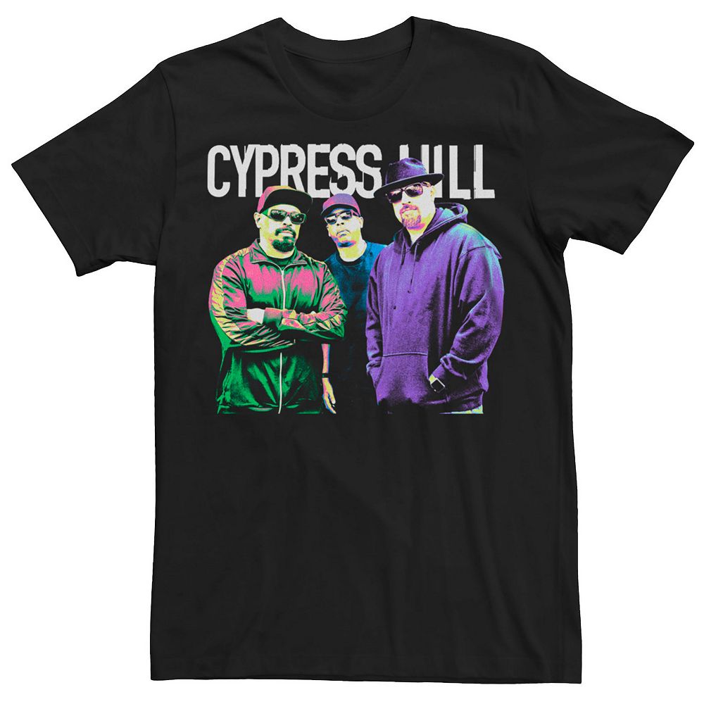 Mister Tee Men's Cypress Hill Skull Face Oversize Tee Black XL T-Shirt