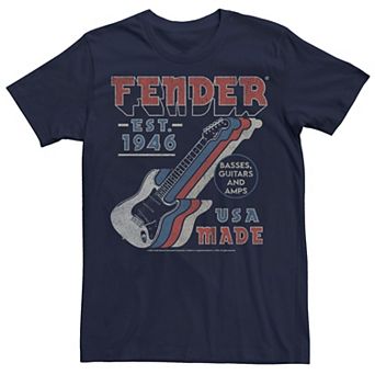 Men's Fender EST 1946 Vintage Guitars Ad Tee