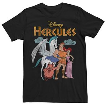 Disney's Hercules Classic Group Shot Vintage Men's Tee