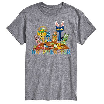 Big & Tall Pete The Cat Happy Easter Tee