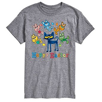 Big & Tall Pete The Cat Hoppy Easter Tee