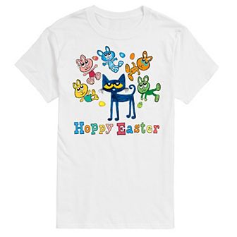 Big & Tall Pete The Cat Hoppy Easter Tee