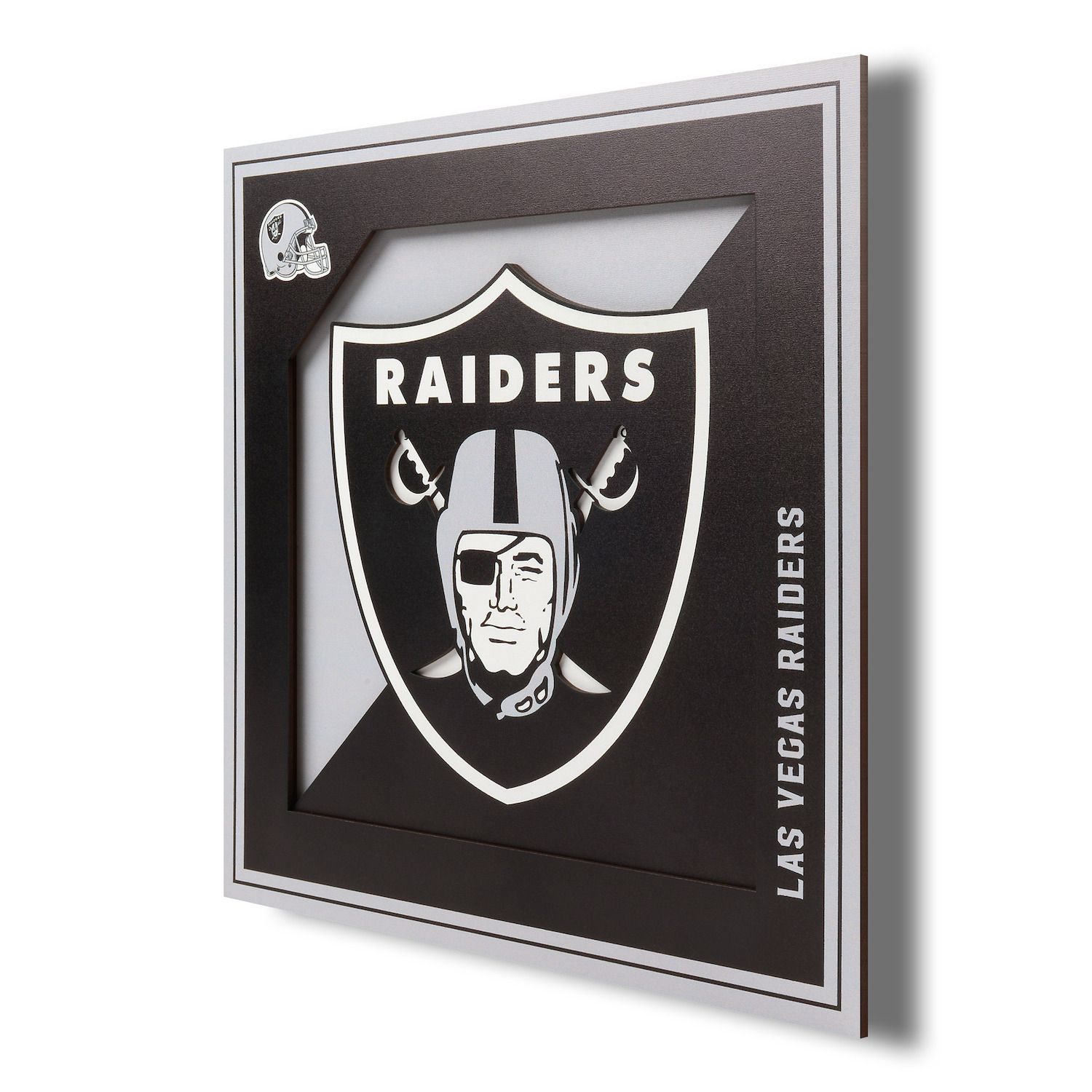 Lids Las Vegas Raiders FOCO 14'' x 17.5'' Die-Cut State Sign