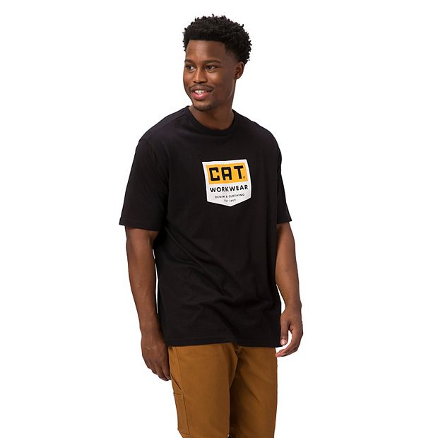 Men's Caterpillar CAT Workwear Shield Logo Tee