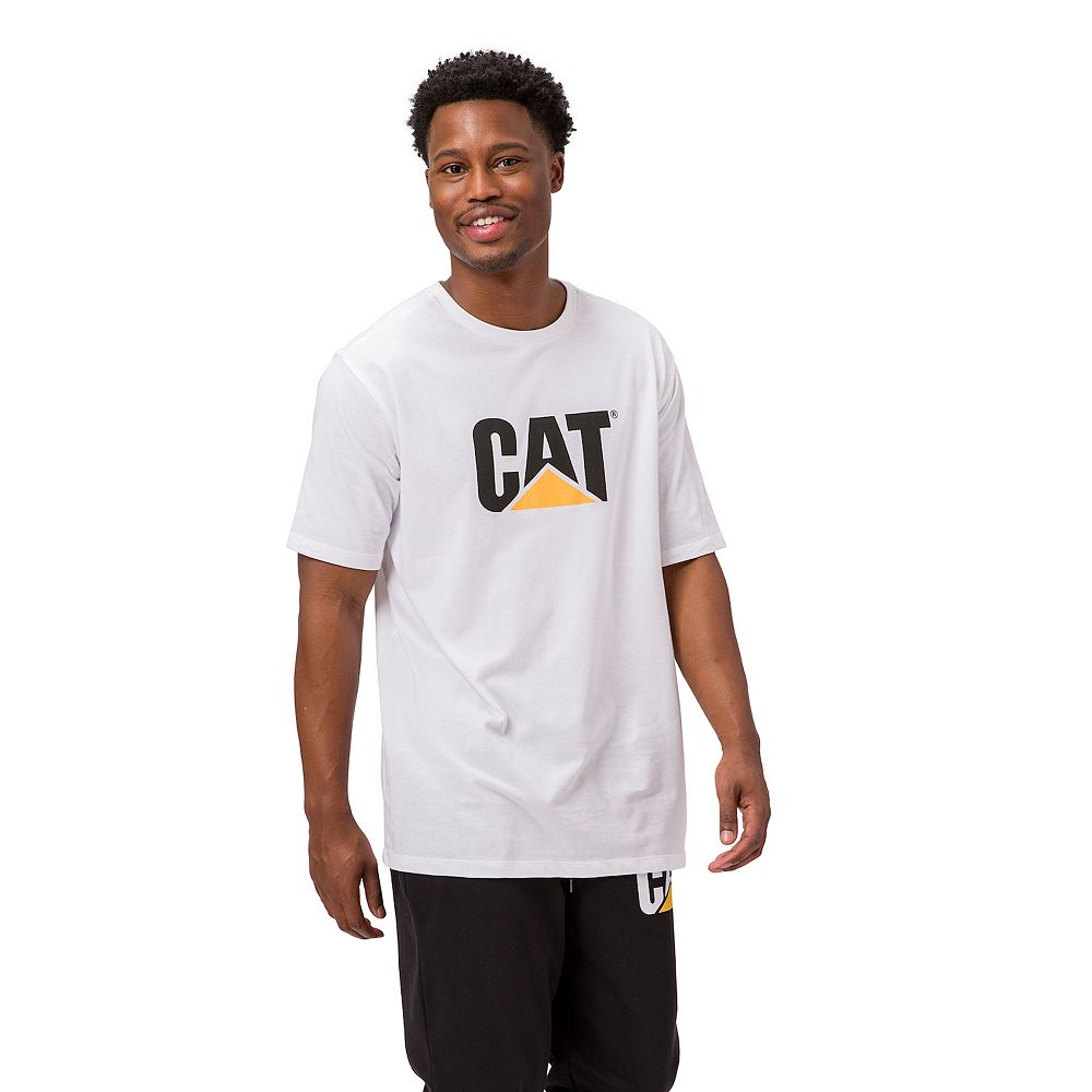 Men's Caterpillar CAT Trademark Logo Tee