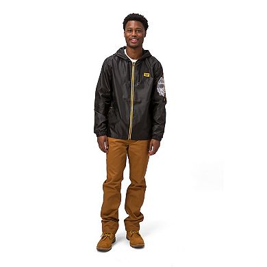 Caterpillar Cat Schematics Windbreaker Jacket