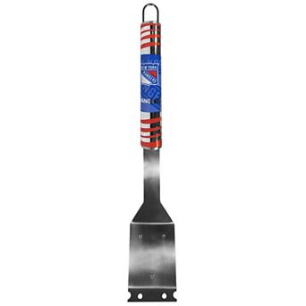 NHL New York Rangers Grill Brush with Scraper