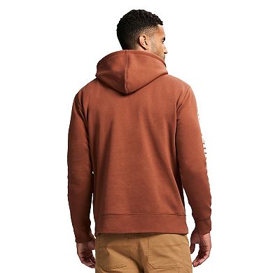 Caterpillar Cat Foundation Trademark Banner Hood Sweatshirt