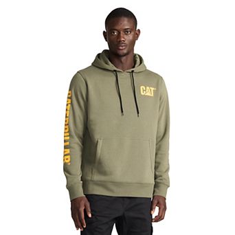 Caterpillar Cat Foundation Trademark Banner Hood Sweatshirt