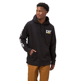 Caterpillar Cat Foundation Trademark Banner Hood Sweatshirt