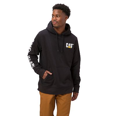 Caterpillar Cat Foundation Trademark Banner Hood Sweatshirt