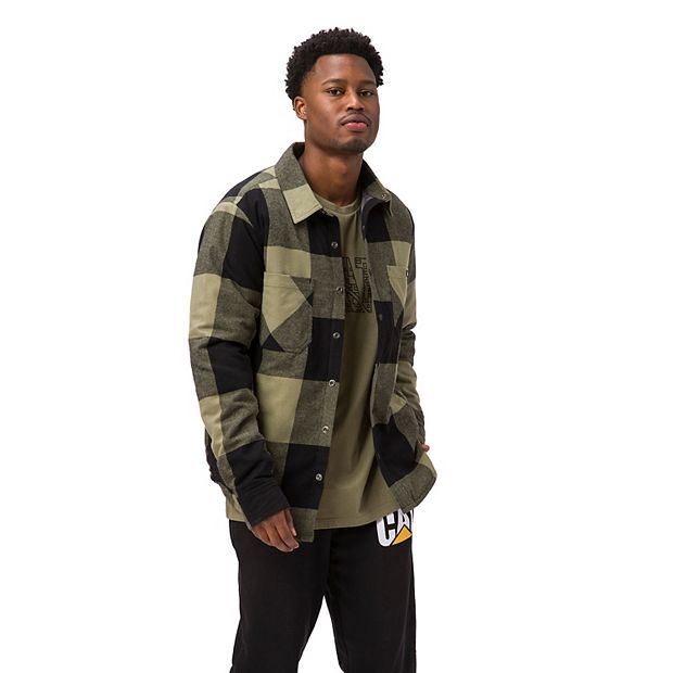 Caterpillar Cat Flannel Lightweight Shirt Jacket