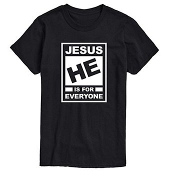Big & Tall Jesus Rating Graphic Tee