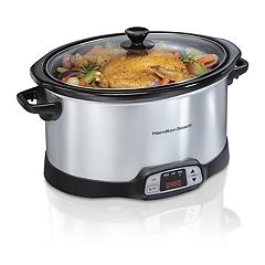 Hamilton Beach 6qt Advanced Temp Tracker Slow Cooker