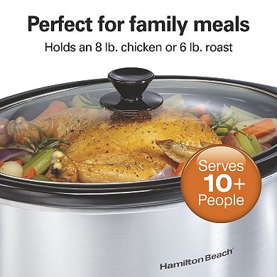 Hamilton Beach 8-qt. Programmable Slow Cooker