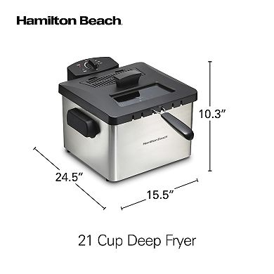 Hamilton Beach Professional-Style Deep Fryer