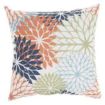 Mina Victory Aloha Floral Outdoor Throw Pillow