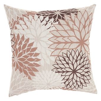 Mina Victory Aloha Floral Outdoor Throw Pillow