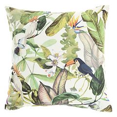 Outdoor Pillows with Insert Navy 18x18 Patio Accent Throw Pillows