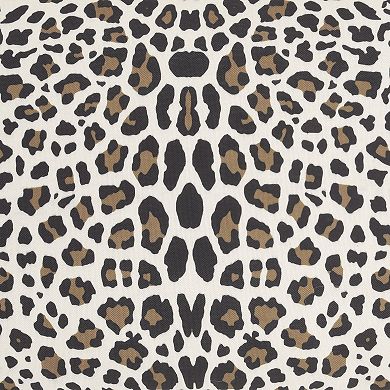 Mina Victory Leopard Reversible Multicolor Outdoor Throw Pillow