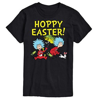 Big & Tall Dr Seuss Hoppy Easter Tee