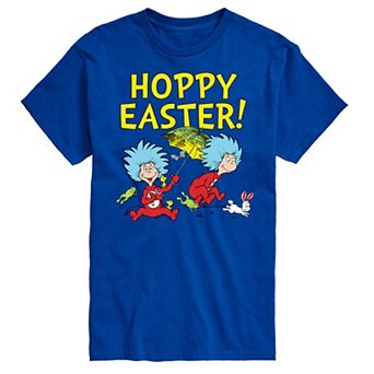 Big & Tall Dr Seuss Hoppy Easter Tee