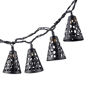 Cutout Cone Patio String Lights