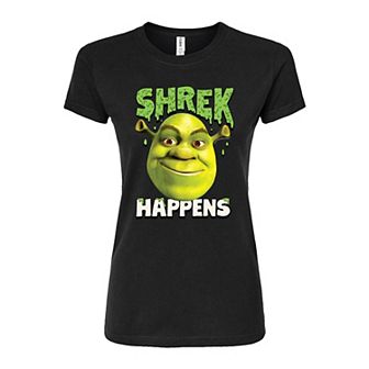 Juniors' Shrek Shrek Happens Fitted Tee
