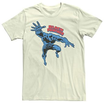 Men's Marvel Oversize Black Panther Comic Tee