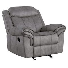 Power Recliner Chair With Split Back And Pillow Top Cream - Benzara : Target