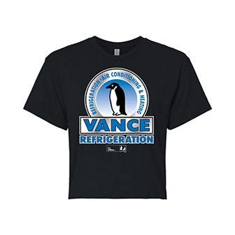 Juniors' The Office VanceFridge Cropped Tee