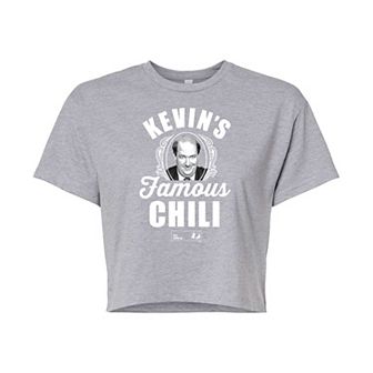 Juniors' The Office Kevins Chili Cropped Tee