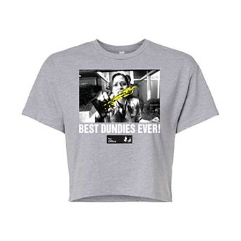 Juniors' The Office Dundies Cropped Tee