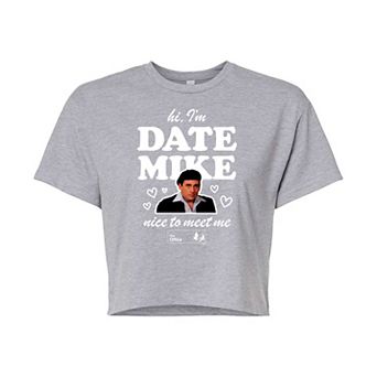 Juniors' The Office Date Mike Cropped Tee