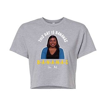 Juniors' The Office Kelly Day Cropped Tee