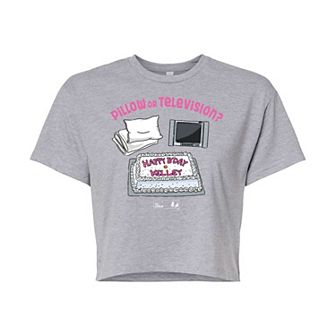 Juniors' The Office Cropped Tee