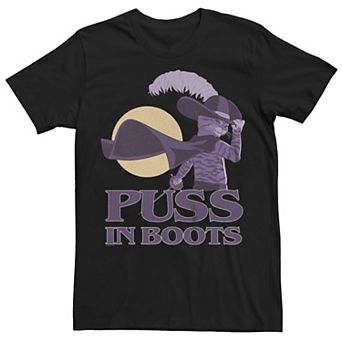 Men's Puss In Boots Gentleman Greetings Tee