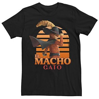 Men's Puss In Boots El Macho Gato Tee