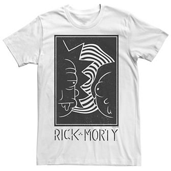 Men's Rick And Morty Dark Poster Tee
