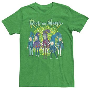 Men's Rick And Morty Suited Squids Tee