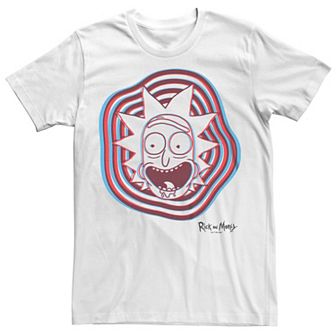 Men's Rick And Morty Psychedelic Rick Tee