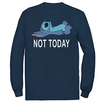 Men's Disney's Lilo And Stitch Not Today Stitch Tee