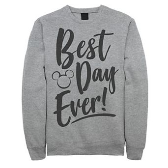 Disney's Men's Park Best Day Ever Sweatshirt