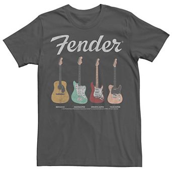 Men's Fender Guitars Poster Tee