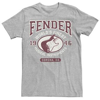 Men's Fender Fine Instrument Collegiate Logo Tee