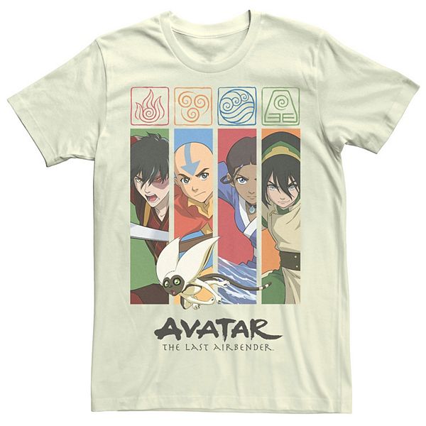 Men's Avatar: The Last Airbender Cast Elements Tee