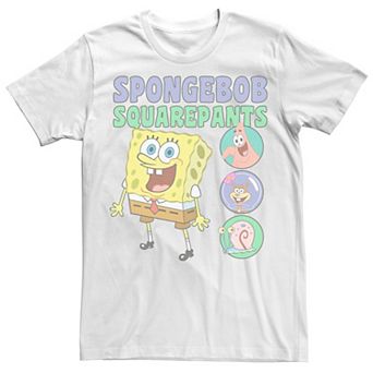 Men's SpongeBob SquarePants Friends In Bubbles Tee