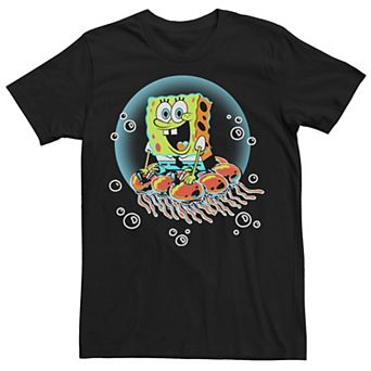 Men's SpongeBob SquarePants Into The Jellyfish Tee